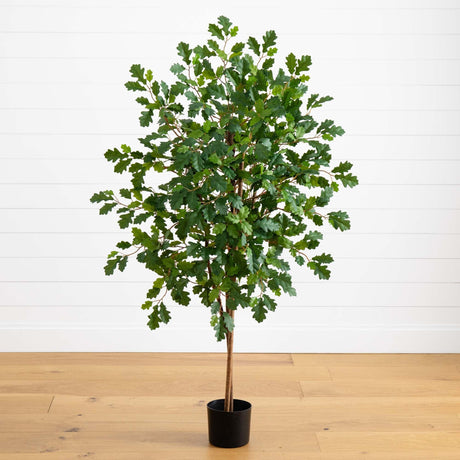 5’ Oak Artificial Tree-Parc Decor