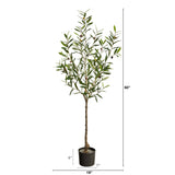 5’ Olive Artificial Tree-Parc Decor