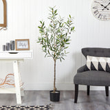 5’ Olive Artificial Tree-Parc Decor