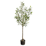 5’ Olive Artificial Tree-Parc Decor