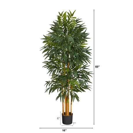 5’ Phoenix Palm Artificial tree with Natural Trunk-Parc Decor