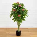 5' Plumeria Tree UV Resistant (Indoor/Outdoor)-Parc Decor