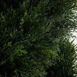 5' Pond Cypress Spiral Topiary UV Resistant (Indoor/Outdoor)-Parc Decor