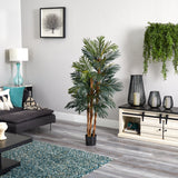5' Robellini Palm Silk Tree-Parc Decor