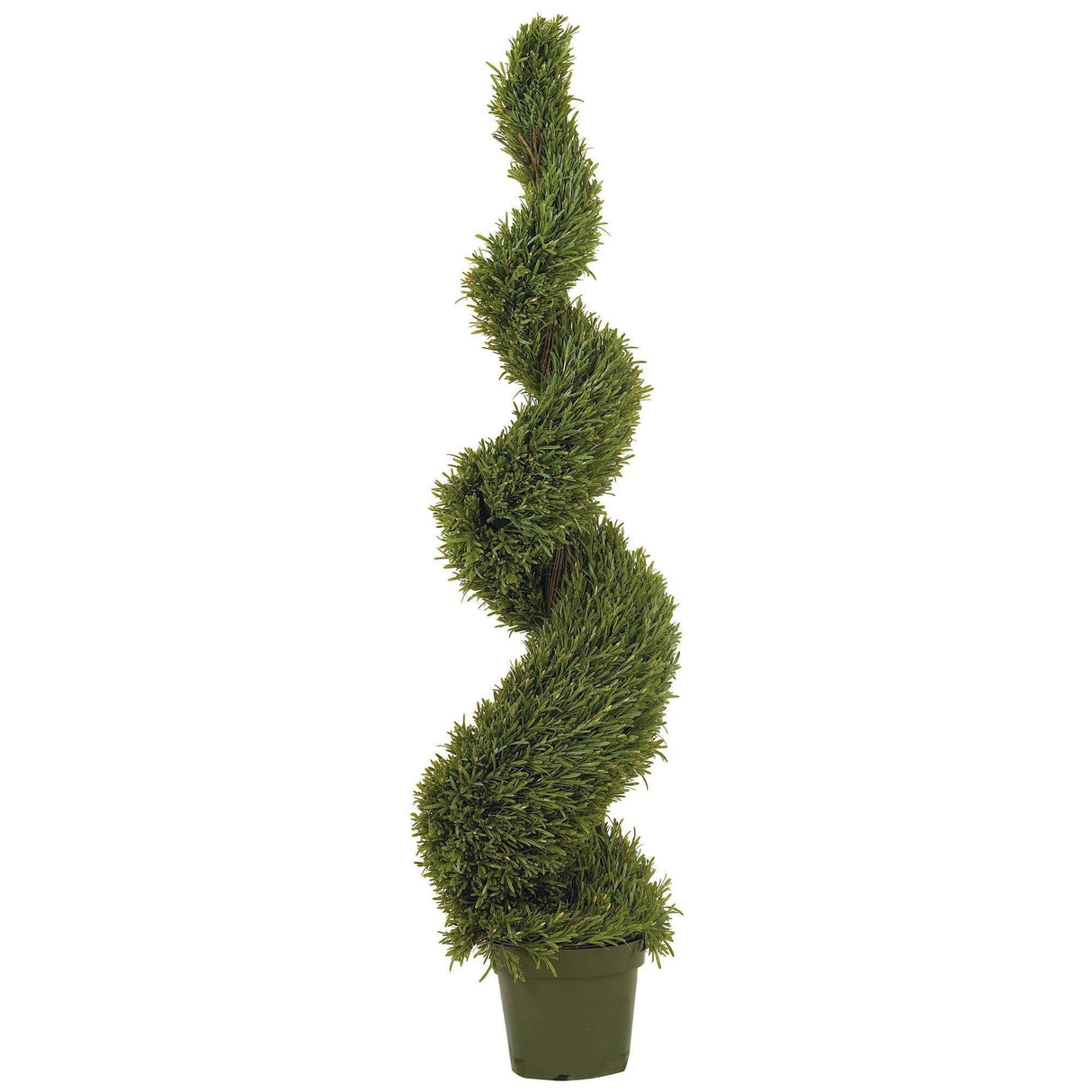 5' Rosemary Spiral Silk Tree (In-door/Out-door)-Parc Decor