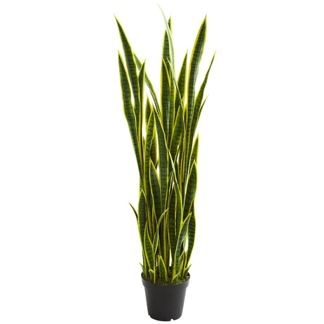 5’ Sansevieria Artificial Plant-Parc Decor