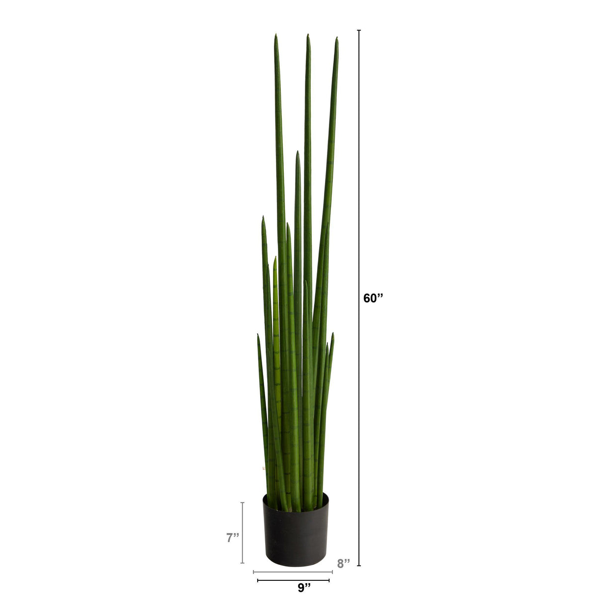 5’ Sansevieria Snake Artificial Plant-Parc Decor