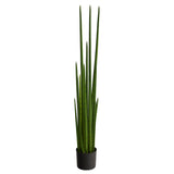 5’ Sansevieria Snake Artificial Plant-Parc Decor