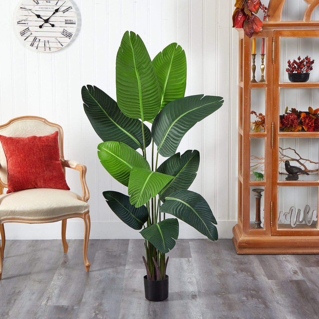 5’ Travelers Palm Artificial Tree-Parc Decor