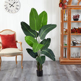 5’ Travelers Palm Artificial Tree-Parc Decor