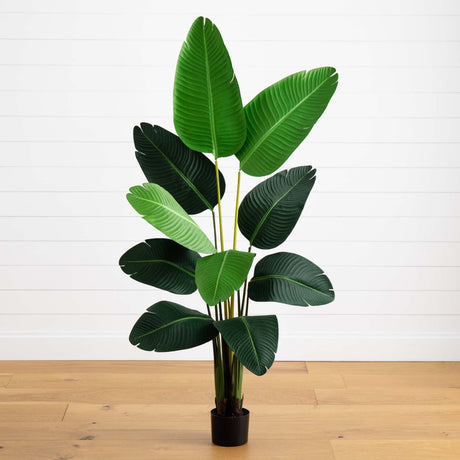 5’ Travelers Palm Artificial Tree-Parc Decor