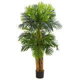 5’ Triple Areca Palm Artificial Tree-Parc Decor