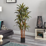 5' Yucca Silk Tree-Parc Decor
