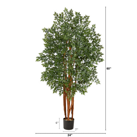 5’ Aralia Artificial Tree-Parc Decor