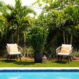 5’ Artificial Cedar Bush UV Resistant (Indoor/Outdoor)-Plant-Parc Decor