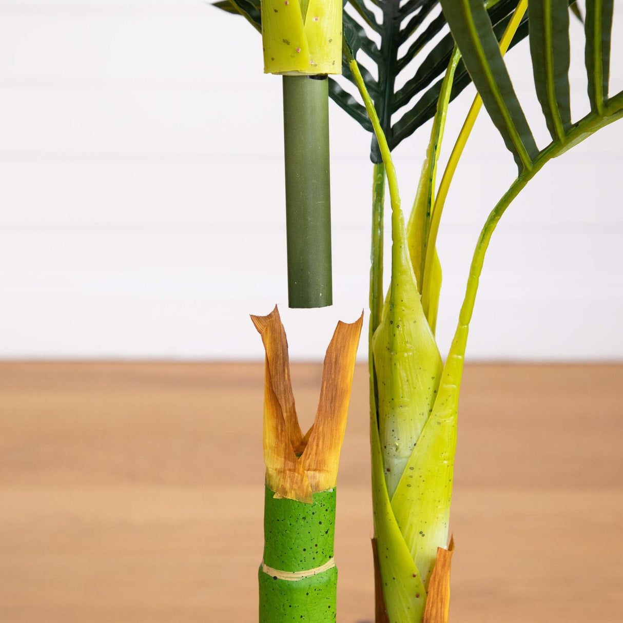 5’ Artificial Double Stalk Golden Cane Palm Tree- Set of 2-Tree-Parc Decor