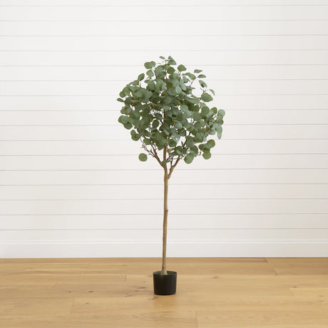 5’ Artificial Eucalyptus Tree-Tree-Parc Decor