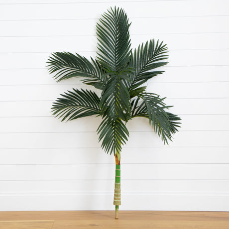 5’ Artificial Golden Cane Palm Tree Without Pot-Tree-Parc Decor