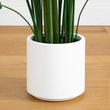 5' Artificial Sky Bird Tree in White Decorative Planter-Tree-Parc Decor