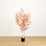 5’ Autumn Birch Artificial Fall Tree-Tree-Parc Decor