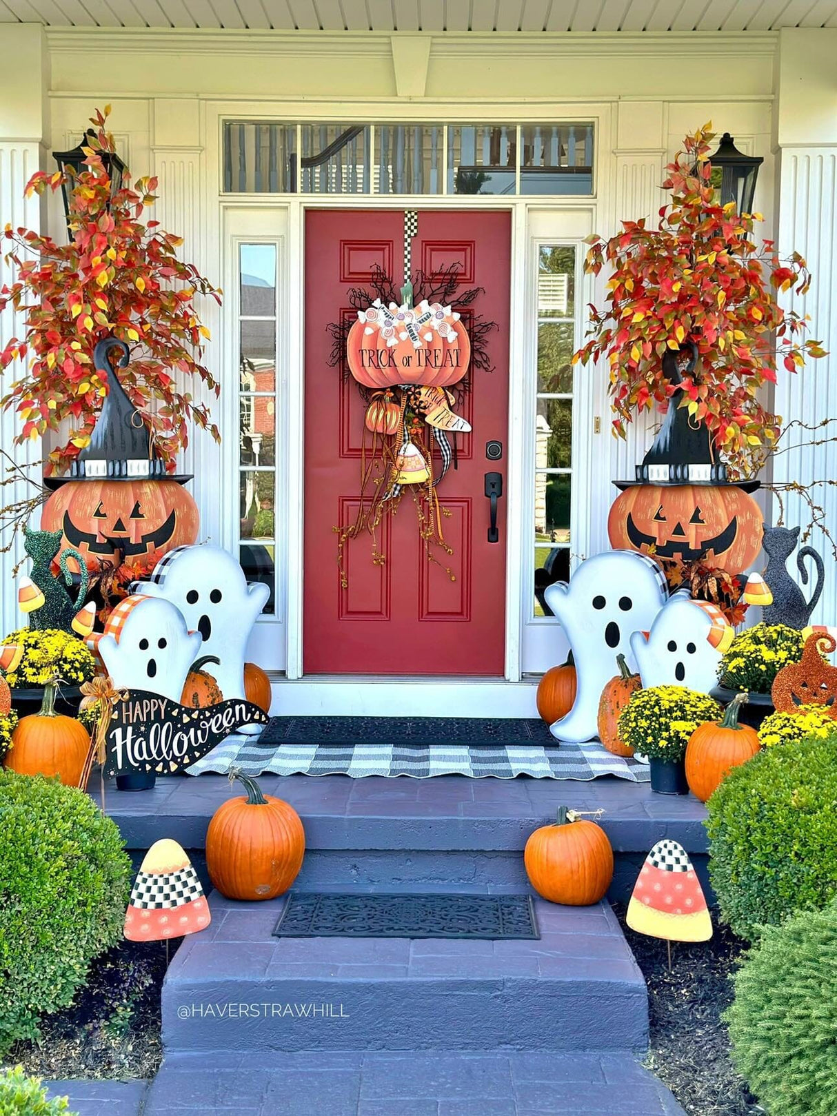 5’ Autumn Ficus Artificial Fall Tree-Tree-Parc Decor