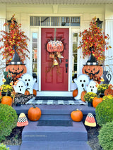 5’ Autumn Ficus Artificial Fall Tree-Tree-Parc Decor