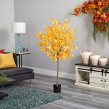5' Autumn Maple Artificial Fall Tree-Tree-Parc Decor