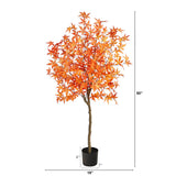 5' Autumn Maple Artificial Tree-Tree-Parc Decor