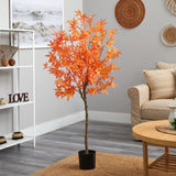 5' Autumn Maple Artificial Tree-Tree-Parc Decor