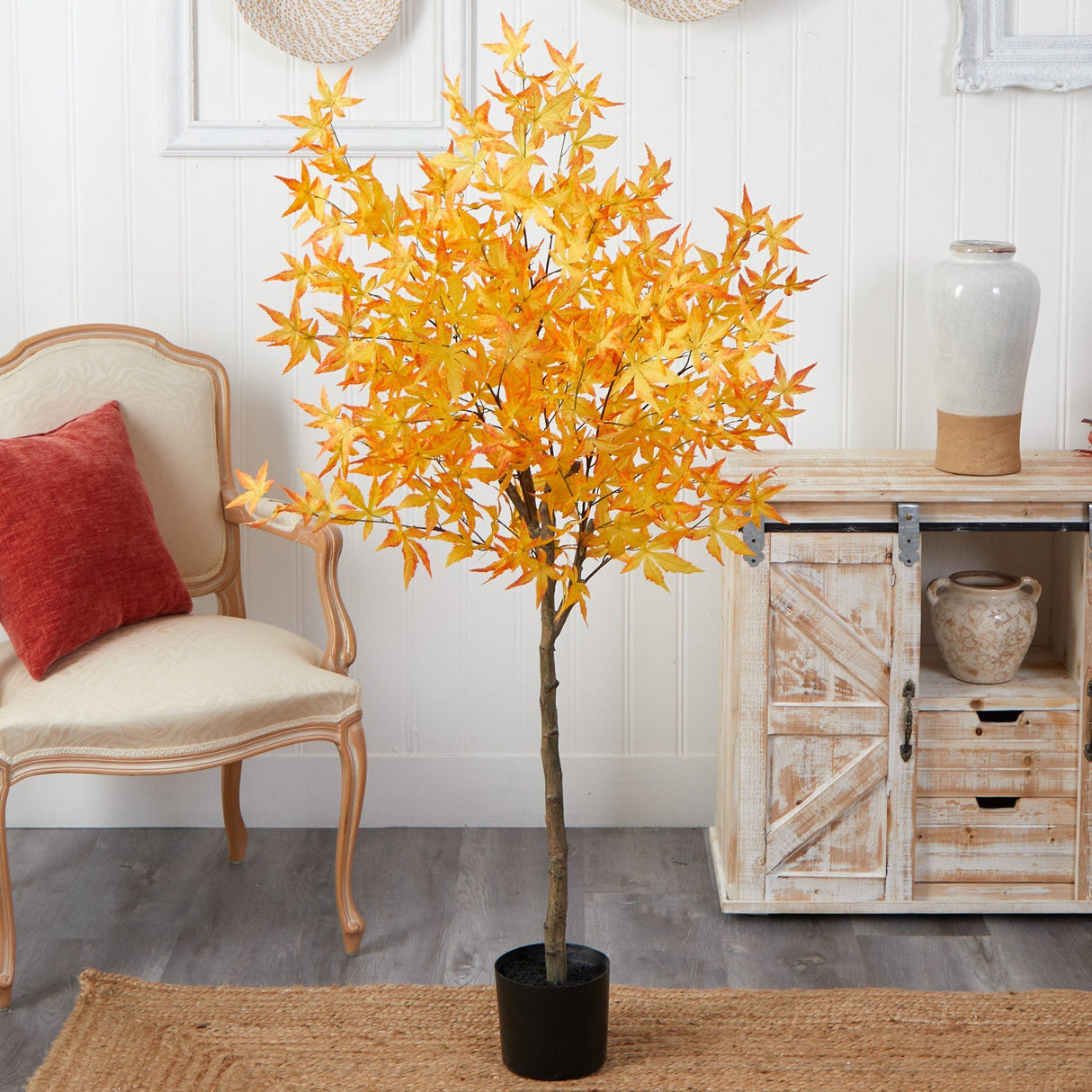 5' Autumn Maple Artificial Tree-Tree-Parc Decor