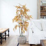 5’ Autumn Wispy Eucalyptus Artificial Fall Tree-Tree-Parc Decor