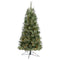 5' Cashmere Slim Artificial Christmas Tree with 250 Warm White Lights and 408 Bendable Branches-Christmas Tree-Parc Decor