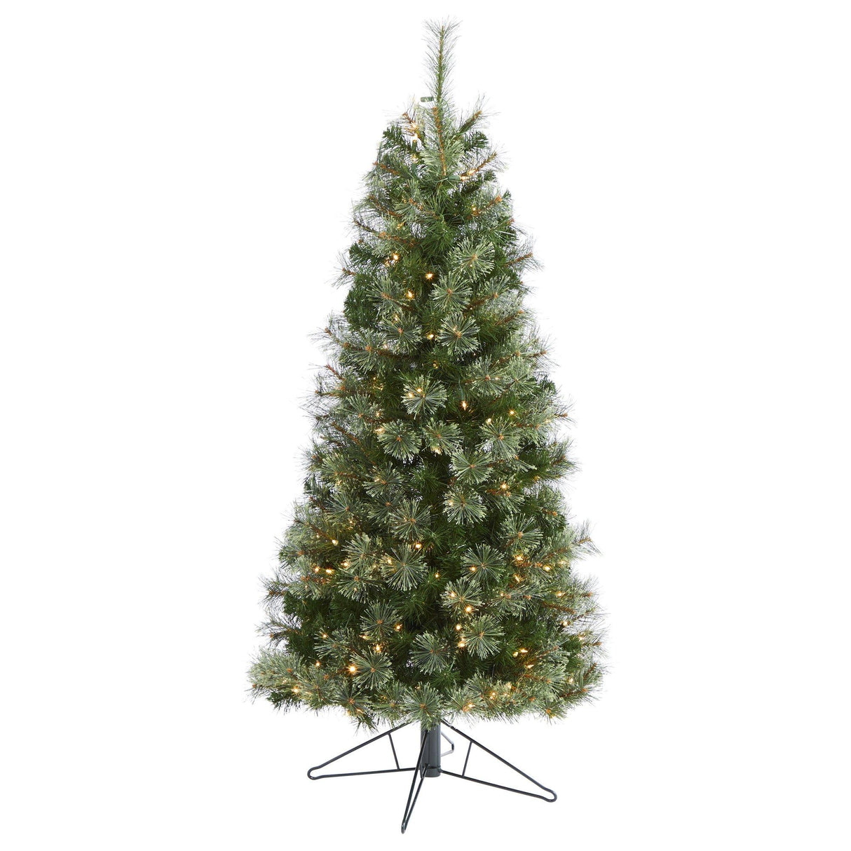 5' Cashmere Slim Artificial Christmas Tree with 250 Warm White Lights and 408 Bendable Branches-Christmas Tree-Parc Decor