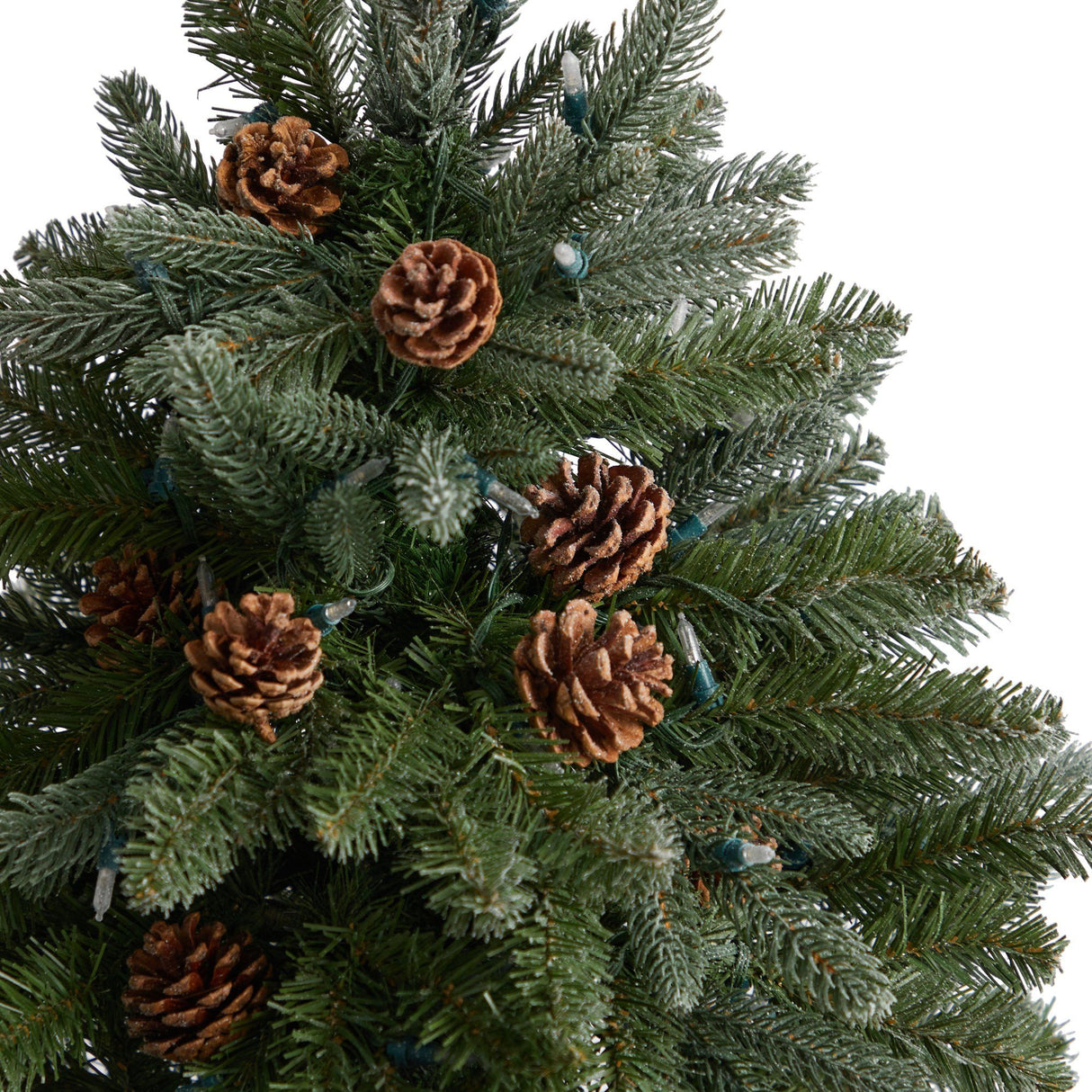 5' Colorado Fir Flocked Dusted Artificial Christmas Tree-Christmas Tree-Parc Decor