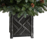 5' Colorado Fir Flocked Dusted Artificial Christmas Tree-Christmas Tree-Parc Decor