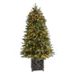 5' Colorado Fir Flocked Dusted Artificial Christmas Tree-Christmas Tree-Parc Decor