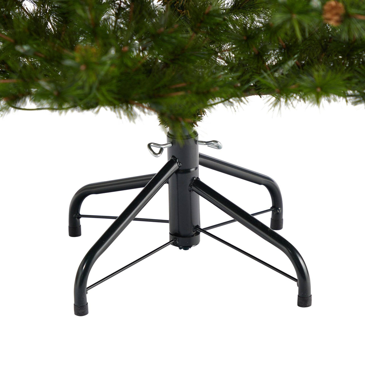 5’ Colorado Mountain Pine Artificial Christmas Tree with 250 Lights, 669 Branches and Pine Cones-Christmas Tree-Parc Decor