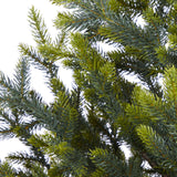 5’ Fraser Fir “Natural Look” Artificial Christmas Tree with 200 Clear LED Lights, a Burlap Base and 853 Bendable Branches-Christmas Tree-Parc Decor