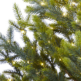 5’ Fraser Fir “Natural Look” Artificial Christmas Tree with 200 Clear LED Lights, a Burlap Base and 853 Bendable Branches-Christmas Tree-Parc Decor