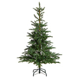 5’ Layered Washington Spruce Christmas Tree with 200 Clear Lights and 385 Bendable Branches-Christmas Tree-Parc Decor