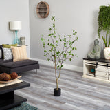 5’ Minimalist Citrus Artificial Tree-Tree-Parc Decor