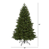 5' New Hampshire Fir Artificial Christmas Tree with 150 LED Lights-Christmas Tree-Parc Decor