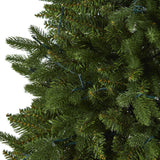 5' New Hampshire Fir Artificial Christmas Tree with 150 LED Lights-Christmas Tree-Parc Decor
