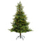 5’ North Carolina Spruce Artificial Christmas Tree with 200 Clear Lights and 375 Bendable Branches-Christmas Tree-Parc Decor