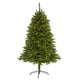 5’ Sierra Spruce “Natural Look” Artificial Christmas Tree with 200 Clear LED Lights-Christmas Tree-Parc Decor