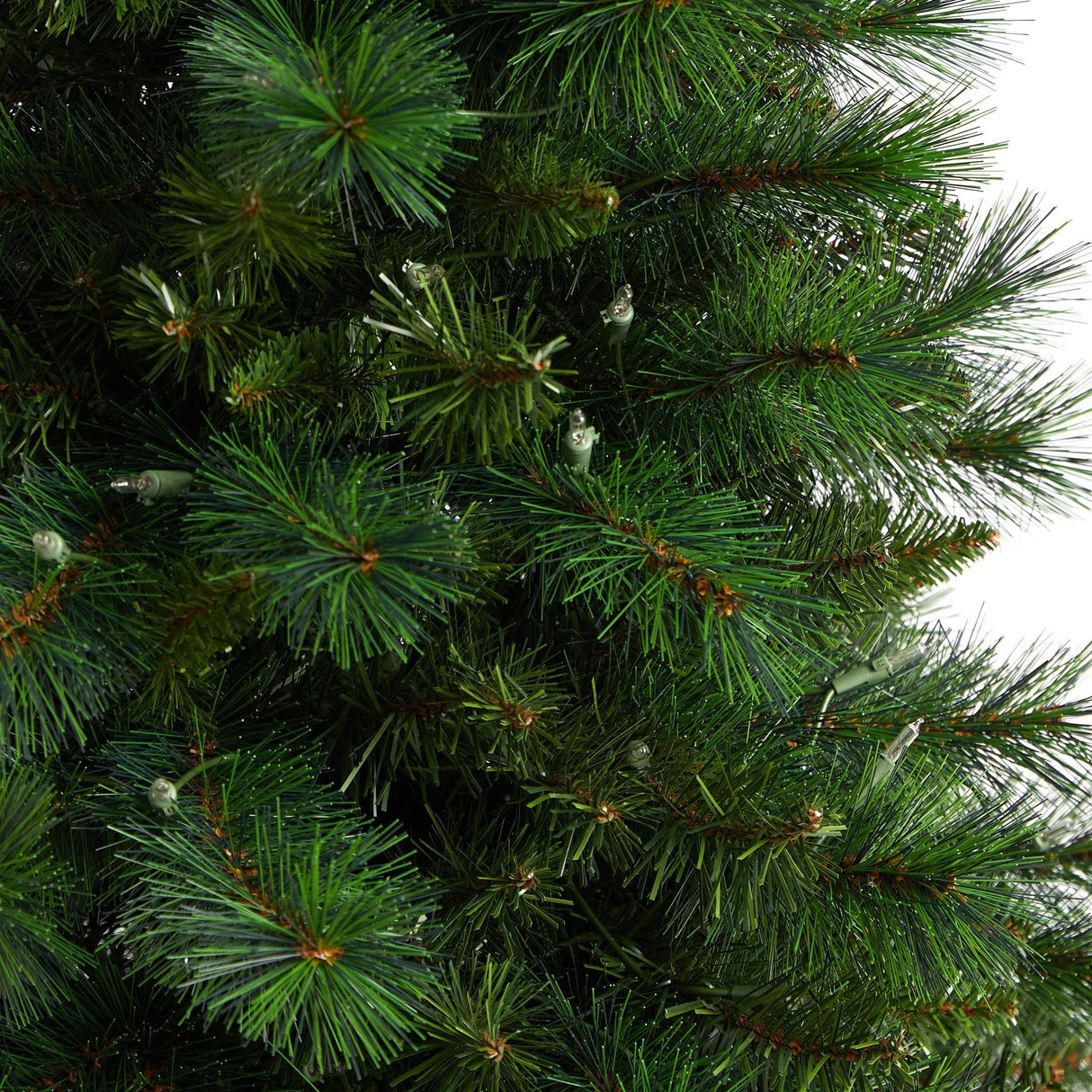 5’ Slim West Virginia Mountain Pine Christmas Tree with 200 Clear Lights and 467 Bendable Branches-Christmas Tree-Parc Decor