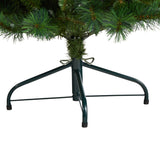 5’ Slim West Virginia Mountain Pine Christmas Tree with 200 Clear Lights and 467 Bendable Branches-Christmas Tree-Parc Decor