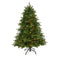 5’ South Carolina Spruce Artificial Christmas Tree with 300 White Warm Lights and 1370 Branches-Christmas Tree-Parc Decor