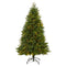 5' Sun Valley Fir Artificial Christmas Tree with 200 Clear LED Lights-Christmas Tree-Parc Decor