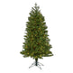 5' Vancouver Spruce Artificial Christmas Tree with 200 Warm White Lights and 461 Bendable Branches-Christmas Tree-Parc Decor